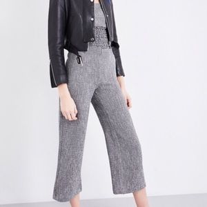 Maje Pattaya smocked waist jumpsuit